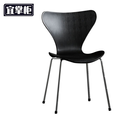 宜掌柜 塑料餐椅 49*53*80cm 张