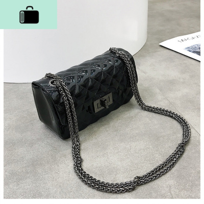 2020新款韩版单肩斜挎包女果冻包菱格链条包NEW LAKE女士单肩包