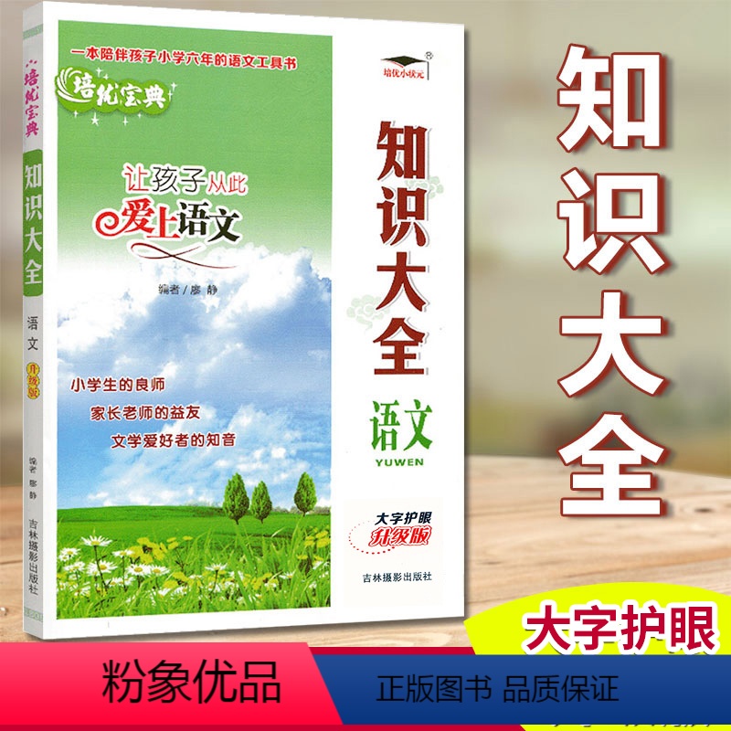 [正版]2023培优宝典 知识大全语文大字护眼升级版 小学1-6年级统编语文知识大集结知识锦集小升初语文总复习基础知识