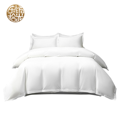 东纺拾光 DF2012 270*250cm双氧特漂白贡缎棉纱被套(适用1.6米床)(计价单位:件)白色