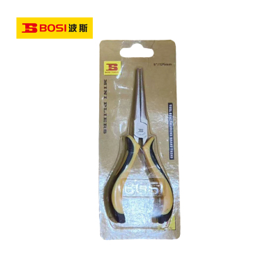 波斯(BOSI)镍铁合金迷你针嘴钳(5
