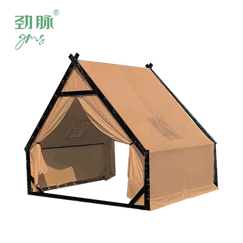 劲脉 户外露营帐篷 卡其色-4*4*3M 顶