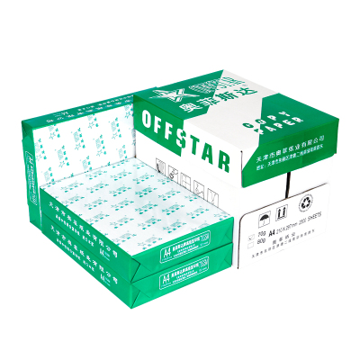 奥菲斯达（绿）70gA4复印纸商务复印纸500张/包5包/箱（整箱2500张）