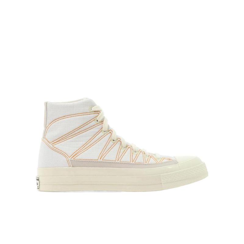 匡威(CONVERSE)高帮系带运动鞋男款白色跑鞋透气舒适专业训练鞋