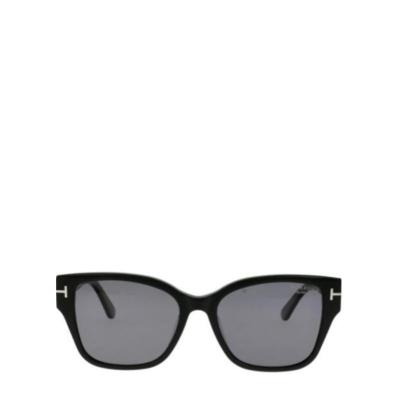 汤姆福特(Tom Ford)方形镜框全框设计有色镜片男士徽标装饰时尚潮 灰色