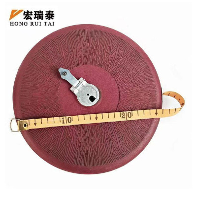 宏瑞泰 皮尺 麻布尺 50米 把