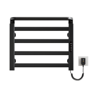 SIOYIE芯毅 智能电热毛巾架家用浴室卫生间毛巾杆电加热恒温浴巾烘干置物架免打孔安装R325(自行安装)