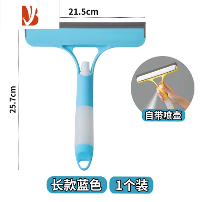 三维工匠擦玻璃器家用卫生间镜子刷三合一玻璃刮水器浴室刮板清洁工具