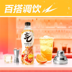 元气森林0糖0脂0卡 维C橙味气泡水 480mL*15瓶 单位:箱