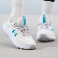 安德玛UA女鞋新款健身运动鞋透气网面鞋轻便缓震跑步鞋3026683-302 ZP