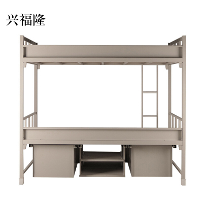 兴福隆营具钢制双层床上下铁床上下铺战士高低床军层床 营具钢制双层床 一套