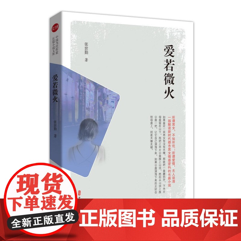 爱若微火(实力榜·中国当代作家长篇小说文库)