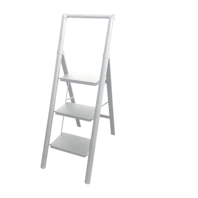 好企来 碳钢 3步人字梯 (扶手) 白 BY—0068 1.1米/架