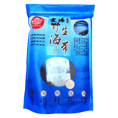 龚福干菜 南北货 霞浦野生海带500g/袋