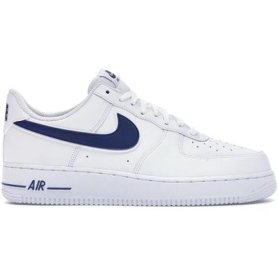 限量-耐克NIKEAirForce1LowRoyal系列宝蓝色小白鞋休闲板鞋男AO2423-103
