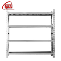 DXBG加厚304不锈钢重型货架商用仓库多层置物架多功能储物架1500*500*2000mm