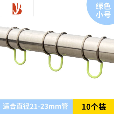 三维工匠晾衣防风扣衣架固定扣304不锈钢晾衣杆防滑室外晒衣服防风钩卡扣