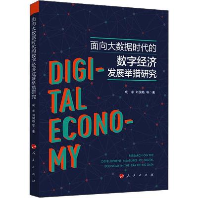 正版新书]面向大数据时代的数字经济发展举措研究成卓9787010217