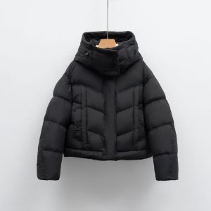 90绒新国标羽绒服女纯色加厚冬季短款鸭绒新款羽绒服_78524