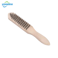 旭德锐 木柄钢丝刷子 六行/个