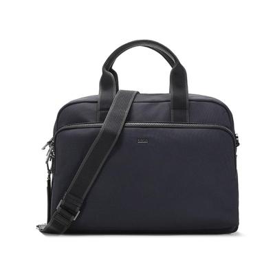 HUGOBOSS雨果博斯男士织物手提单肩斜挎包旅行包50437566401-暗蓝色