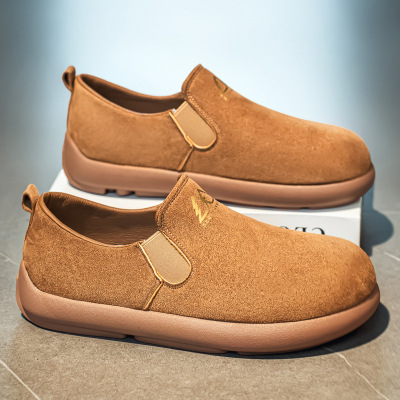 2026春季新款勃肯鞋舒适大码复古男士简约百搭轻便套脚休闲鞋_499