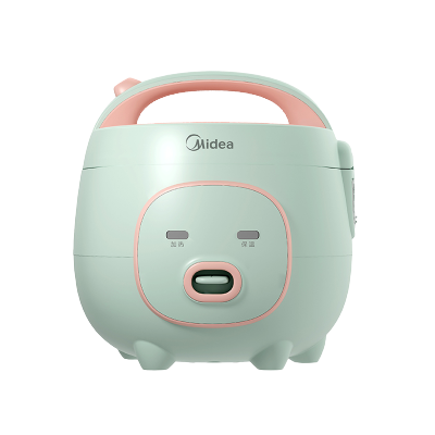 美的(Midea)电饭煲电饭锅家用1.6L/升多功能迷你小型电煮饭锅不粘涂层带蒸笼一键蒸煮饭煮粥锅MB-FB16M161