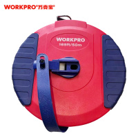 万克宝 双色盒式纤维皮尺 50M 个