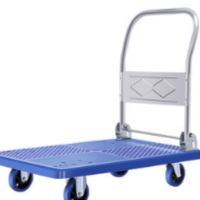 晨潞电子 CLU-TC02手推车 (计价单位:台) 材质塑料及钢制-额定载荷300kg-尺寸1000×600mm