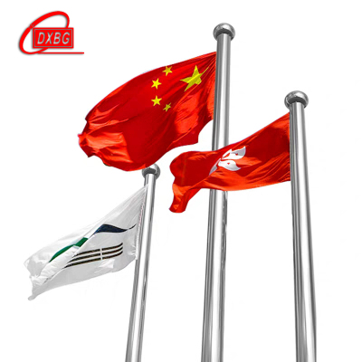 DXBG户外不锈钢旗杆室外工地政府学校寺庙旗杆 202材质 每米