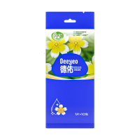 德佑 湿巾 99.9%杀菌湿巾白池花籽油双重植萃 单片*10包/提*10提