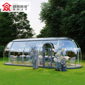 盛辉嘉业 星空房户外酒店阳光房温室花棚简易暖棚家用保暖推拉大篷定制