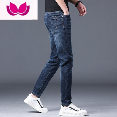 七斓2023年春季新款牛仔裤男士直筒修身潮牌百搭休闲裤子男裤男款