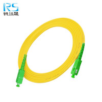 锐远晟单模光纤尾纤SC/APC-SC/APC-5m 10根/包
