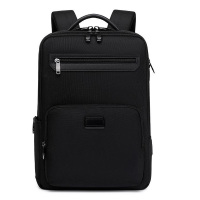 赞属 轻奢经典双肩包 023-7黑色个