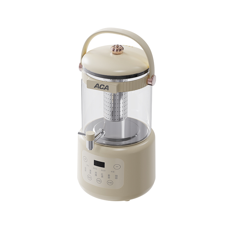 北美电器ACA电水壶2L大容量快速加热保温设计触摸控制智能烧水器