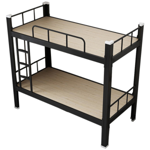 翌嘉 YJ-SXPTC-900-01 黑色加厚上下铺铁床 2000×900×1800mm