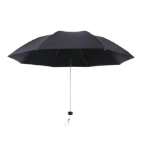 先互丁 黑色雨伞 112cm*8骨 把