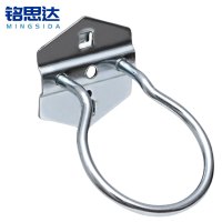 铭思达洞洞板挂钩圆环钩60mm(5个装)组