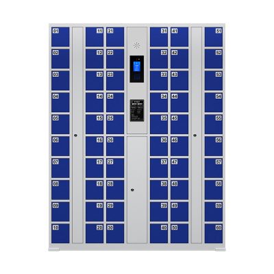 臻远 ZY-SJGB-48 手机充电柜寄存柜电子设备管理柜存包柜 60门人脸识别款