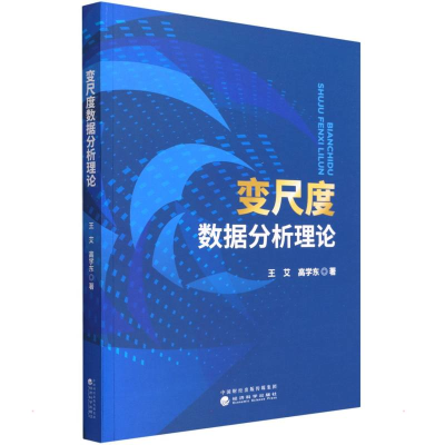 正版新书]变尺度数据分析理论王艾//高学东9787521834581