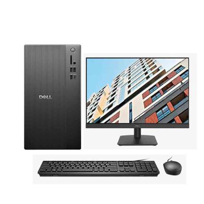 戴尔(DELL)ECT1250 商用办公台式机电脑主机 整机含键鼠套装 I7-14700 16G内存 512G固态硬盘 180W 大机箱 WIN11 配23.8英寸显示器