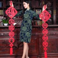 毛毡布福字对联春节过年新年装饰挂件五福临吉祥如意对联套餐