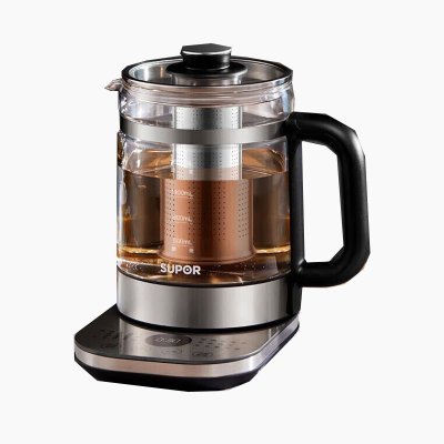 苏泊尔SW-15Y05家用煮茶壶煮茶器 燕窝养生壶1.5L 十大炖煮功能 多段控温 双保温模式 316L不锈钢