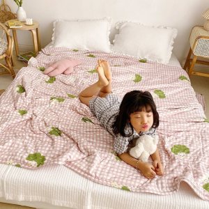美帮汇幼儿园午睡用的儿童夏被可水洗100×150保暖空调被款春秋