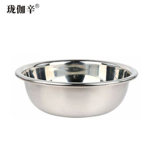 珑伽辛 加厚不锈钢盆 菜盆 大盆 40cm/个