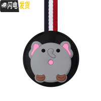 三维工匠汽车挂钩卡通多功能挂钩后座椅背挂钩隐藏车内创意车载可爱挂物钩 油呵象圆黑单个