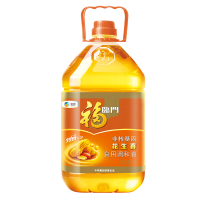 福临门非转基因小榨花生香食用调和油5L