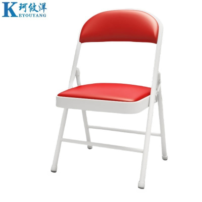 珂攸洋培训椅白腿红面450*460*790mm把