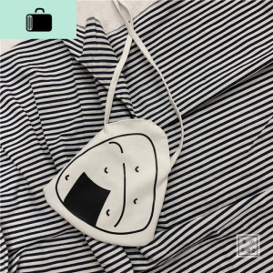 茶话会日系chic少女饭团可爱小包ins软妹斜挎包女迷你零钱手机包NEW LAKE 白色饭团君女士钱包/卡包 白色饭团君